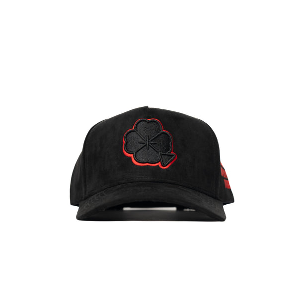 Suerte Hat Gamusa Black/Red