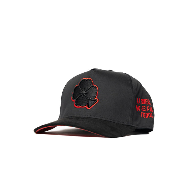 Trebol Hat Black/Red