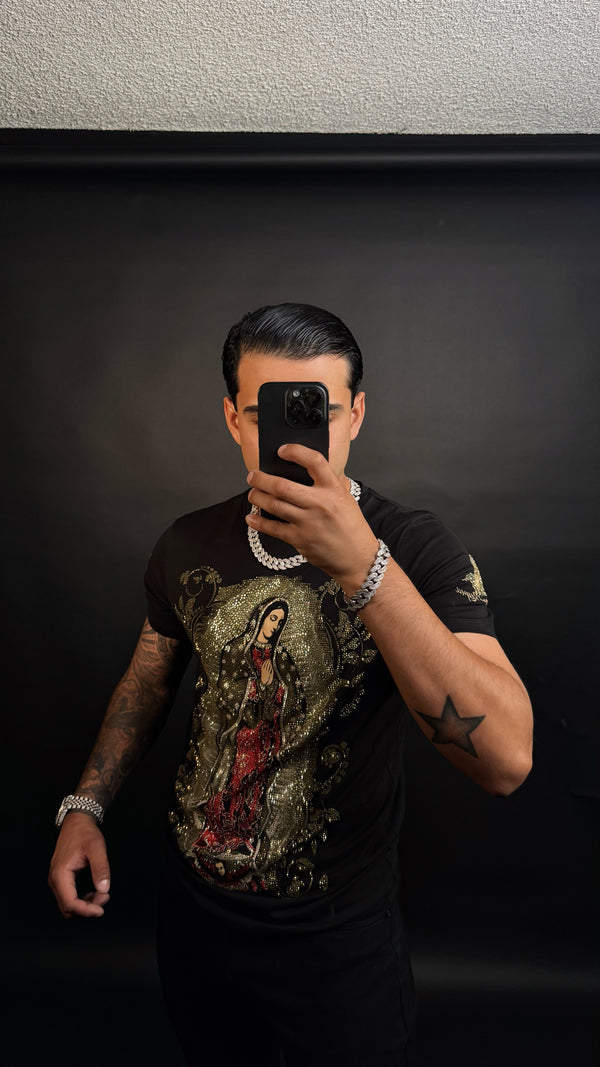 Virgencita Rhinestone tee
