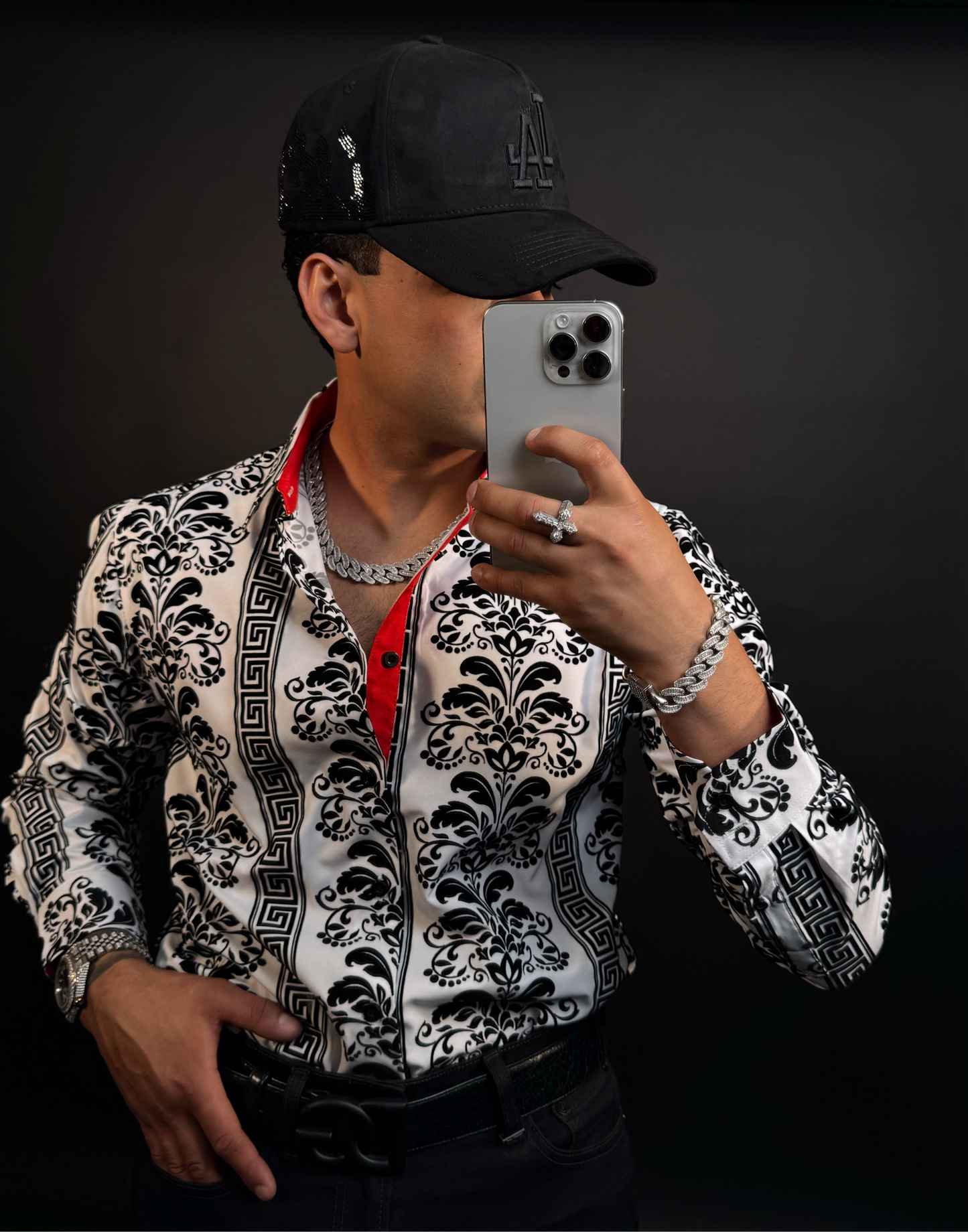 Elizer Shirt/White