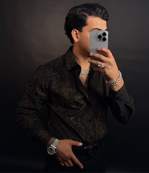 Italiano Shirt Black/Gold