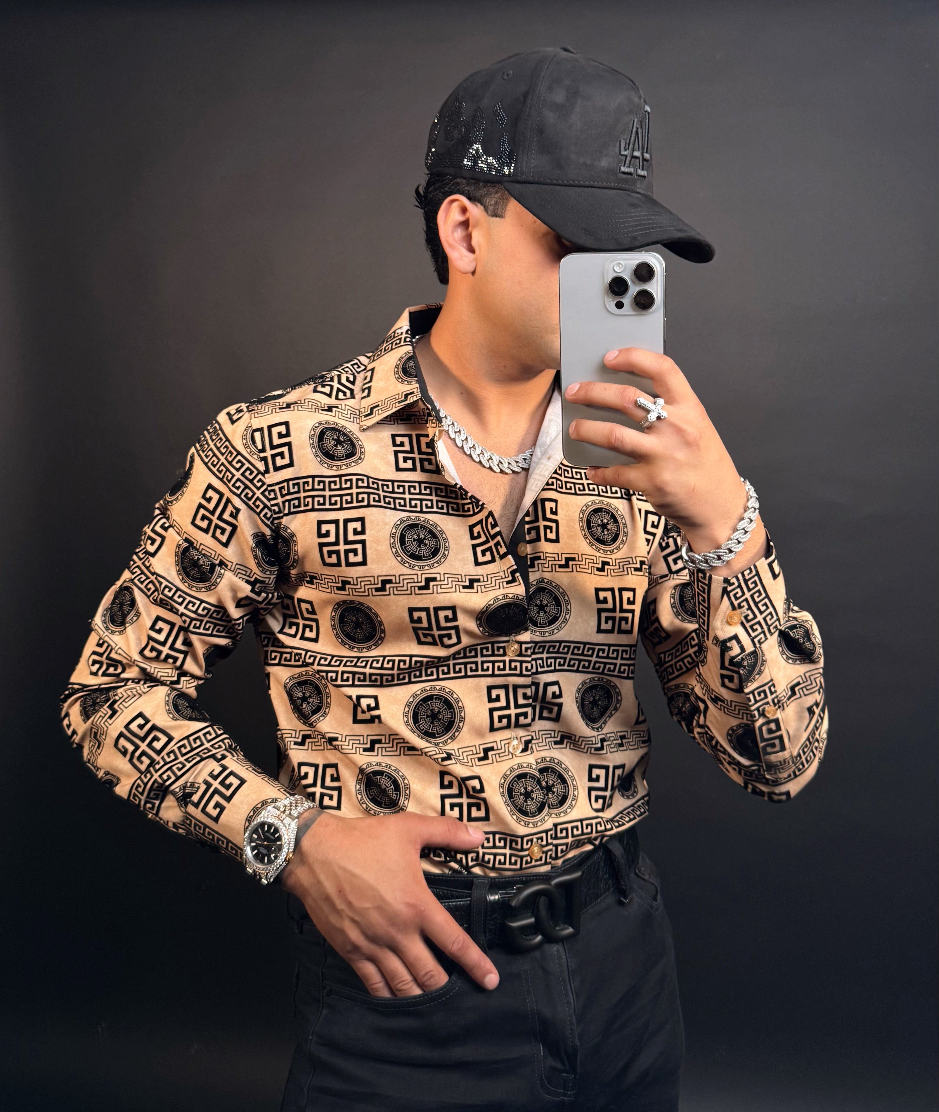 Efrain Shirt/Beige