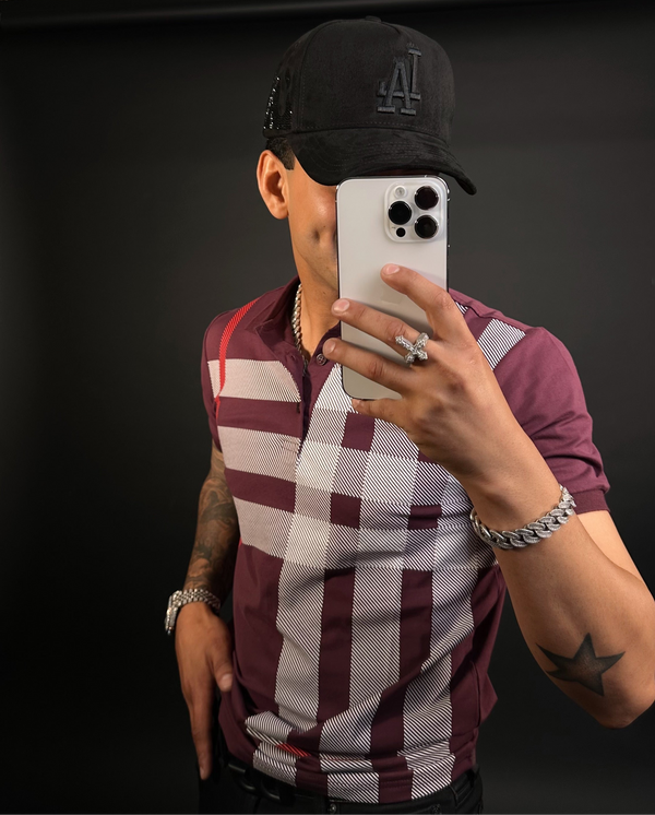 Venegas Polo/Burgundy