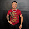 México Rhinestone tee Red