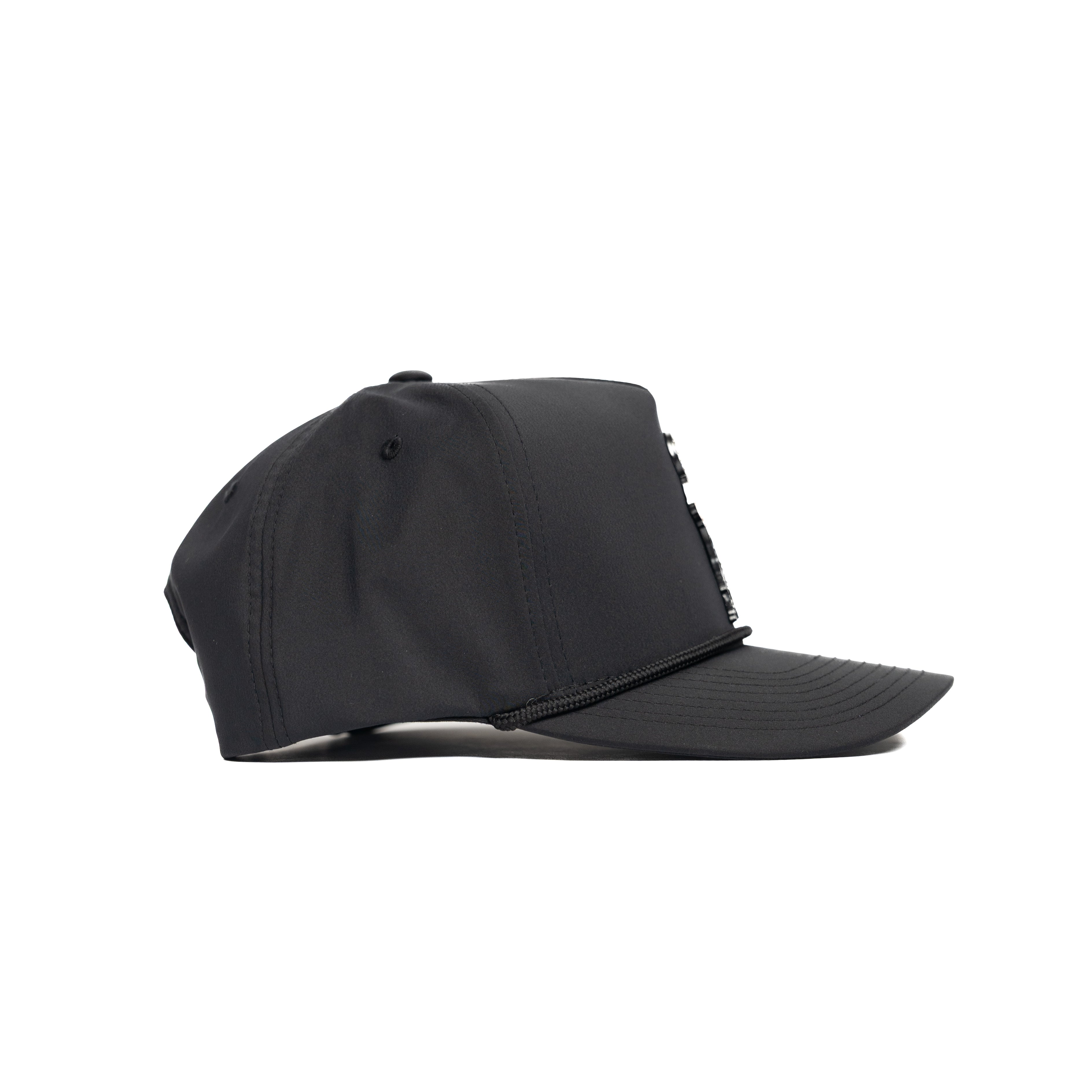Judas Rhinestone Hat Black