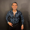 Efrain Shirt Long Sleeve Navy