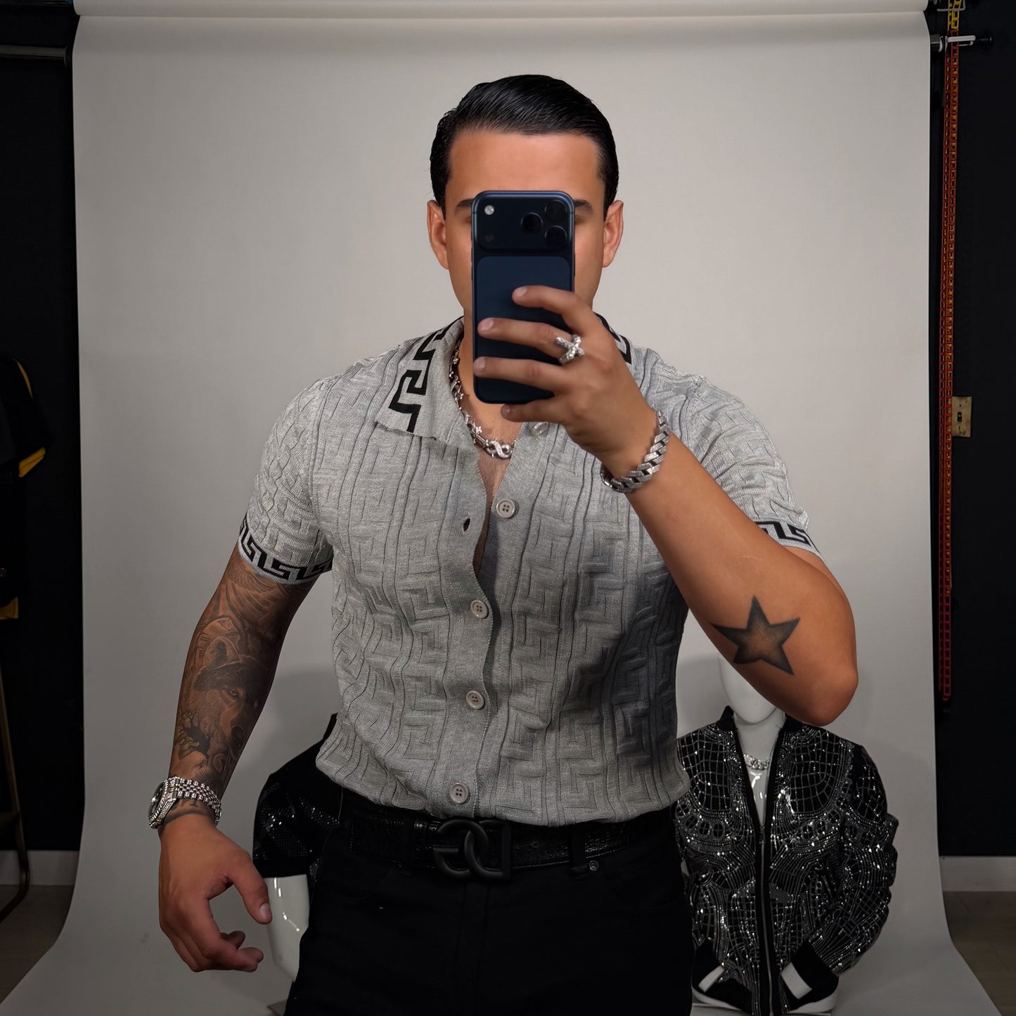 Julian shirt-Gris