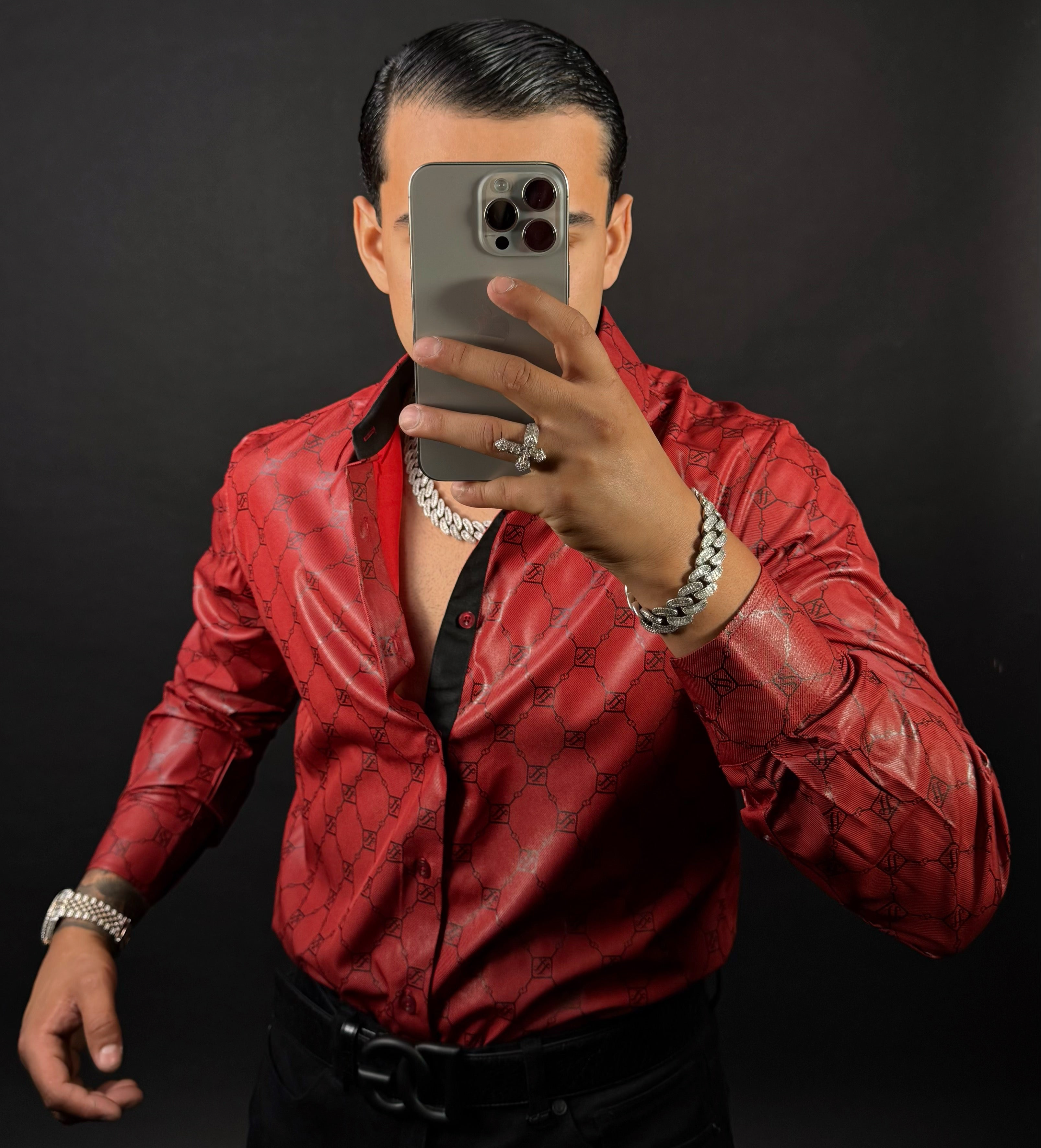 Henry Shirt Red