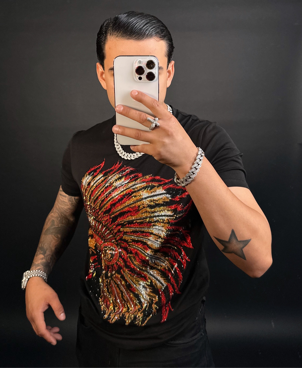 Apache vol.2 Rhinestone tee