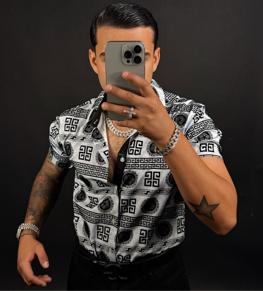 Efrain Shirt Short Sleeve White