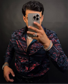 Leobardo Shirt Blue/Red