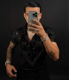 Rosas Negras Short sleeve Black