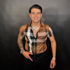 Baldo Shirt Coffe Short Sleeve