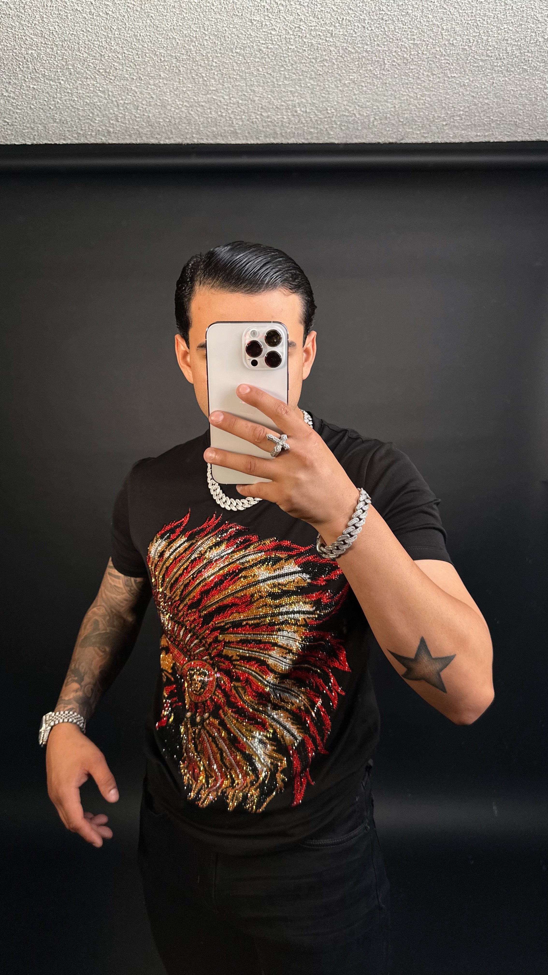 Apache vol.2 Rhinestone tee