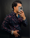 Leobardo Shirt Blue/Red