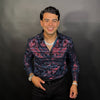 Leobardo Shirt Blue/Red