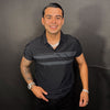 Saúl Rhinestone Polo Black
