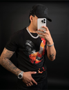 Gallo Giro Rhinestone tee/Black