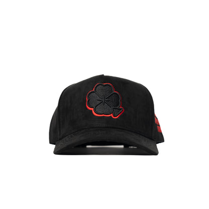 Suerte Hat Gamusa Black/Red
