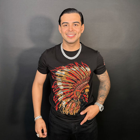 Apache Rhinestone tee