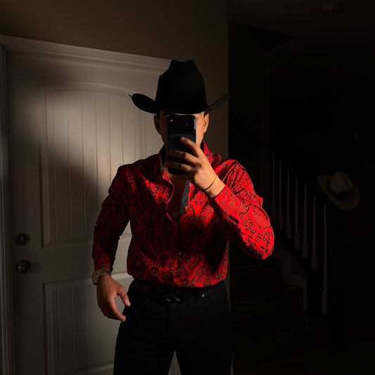 Italiano Shirt Red/Gold