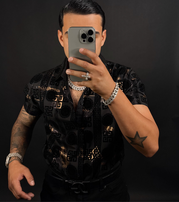Richy Shirt Short Sleeve Black