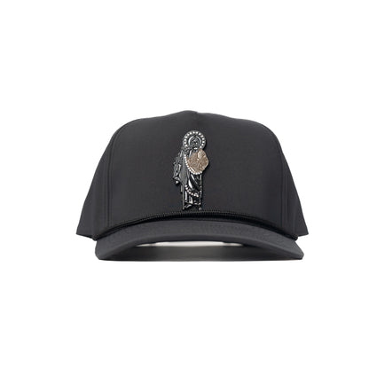 Judas Rhinestone Hat Black