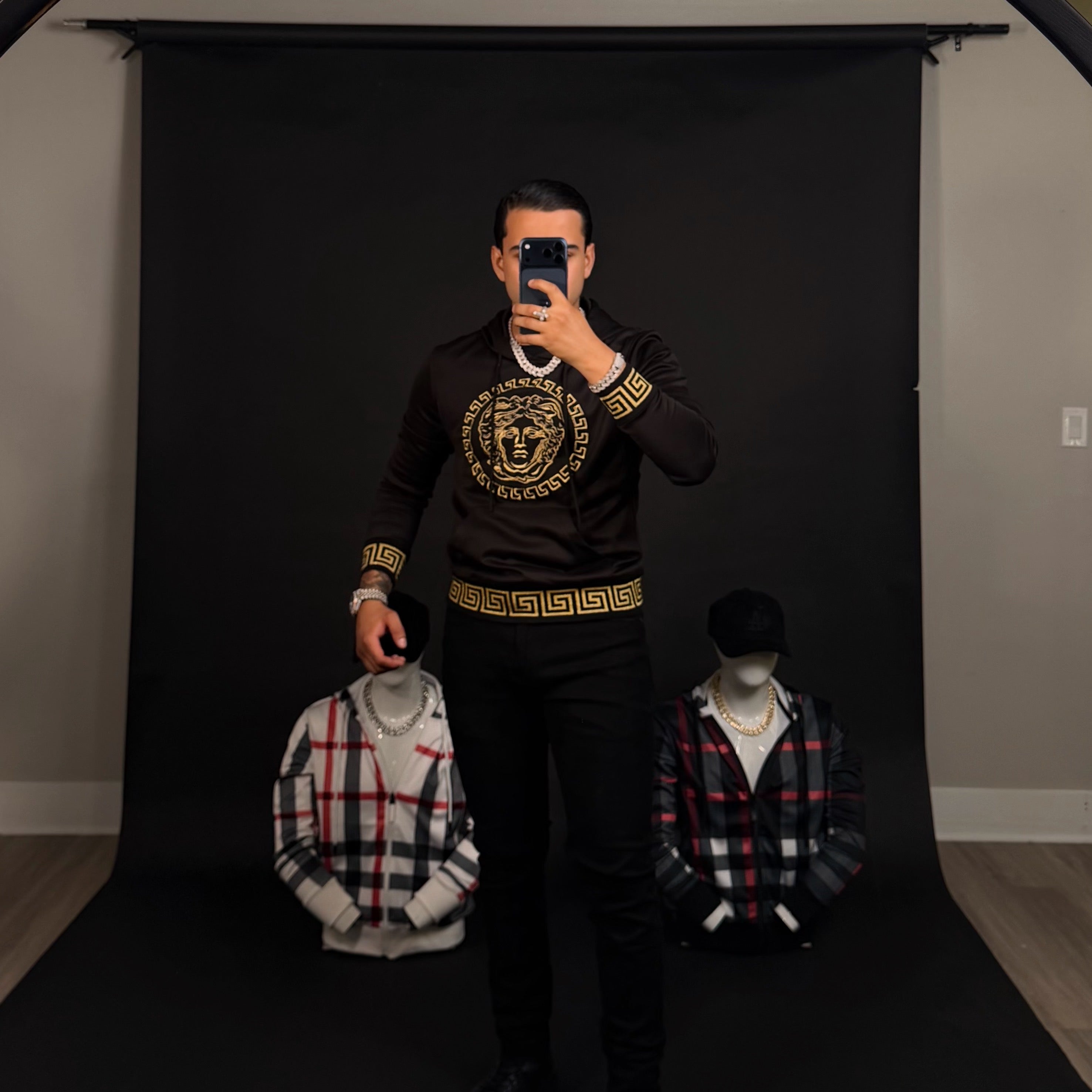 Medusa Sweater Black/Gold