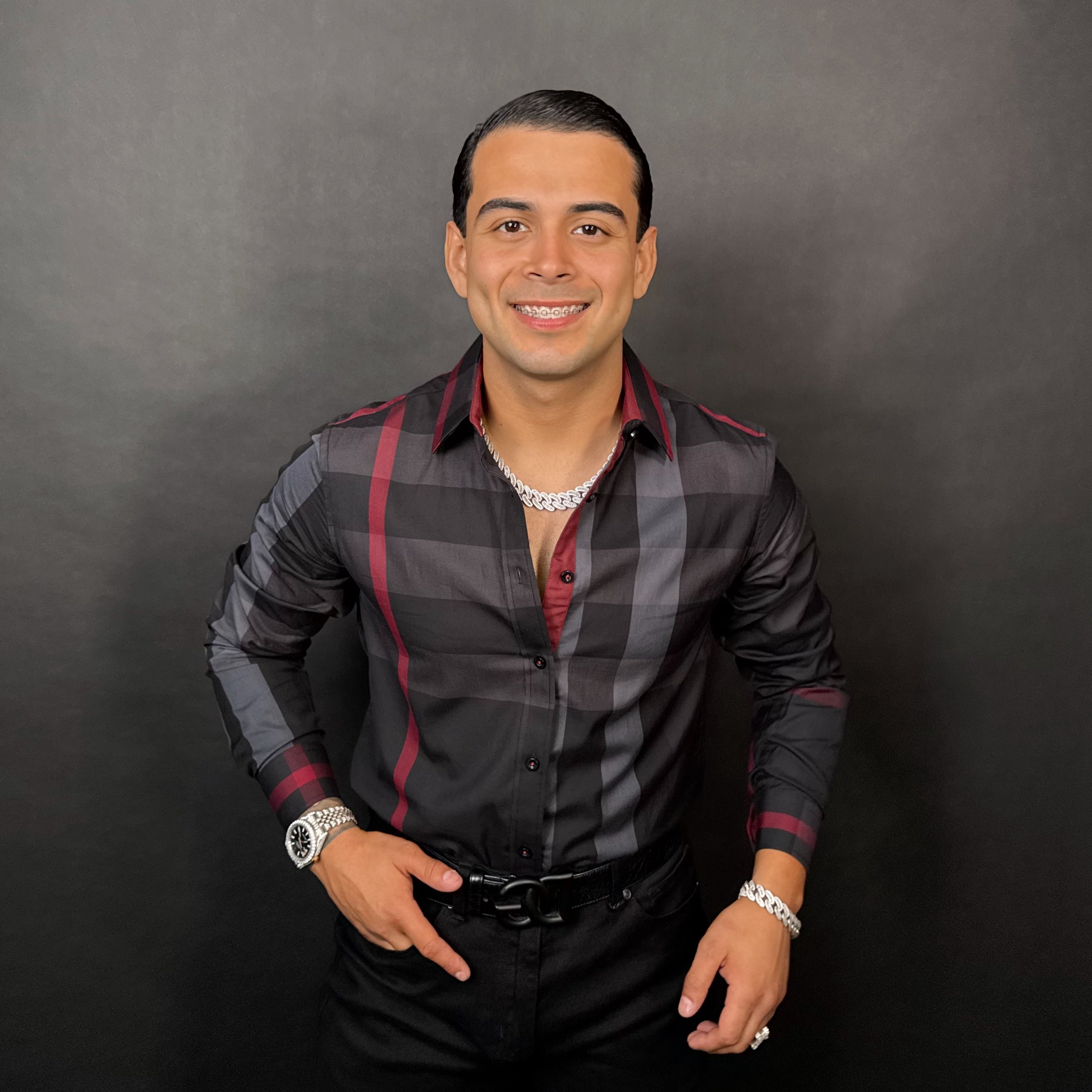 Baldo Long Sleeve Shirt Gray