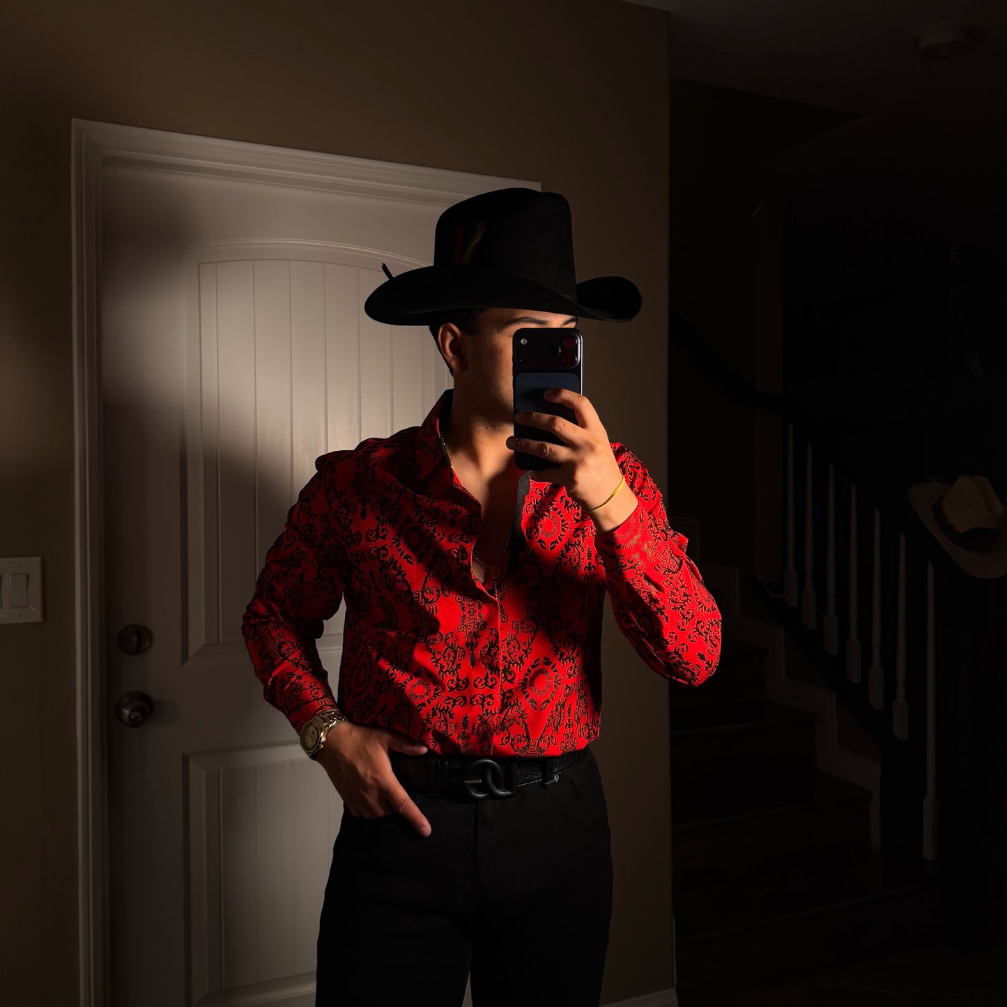 Italiano Shirt Red/Gold