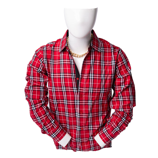 Chema Shirt Long sleeve/RED