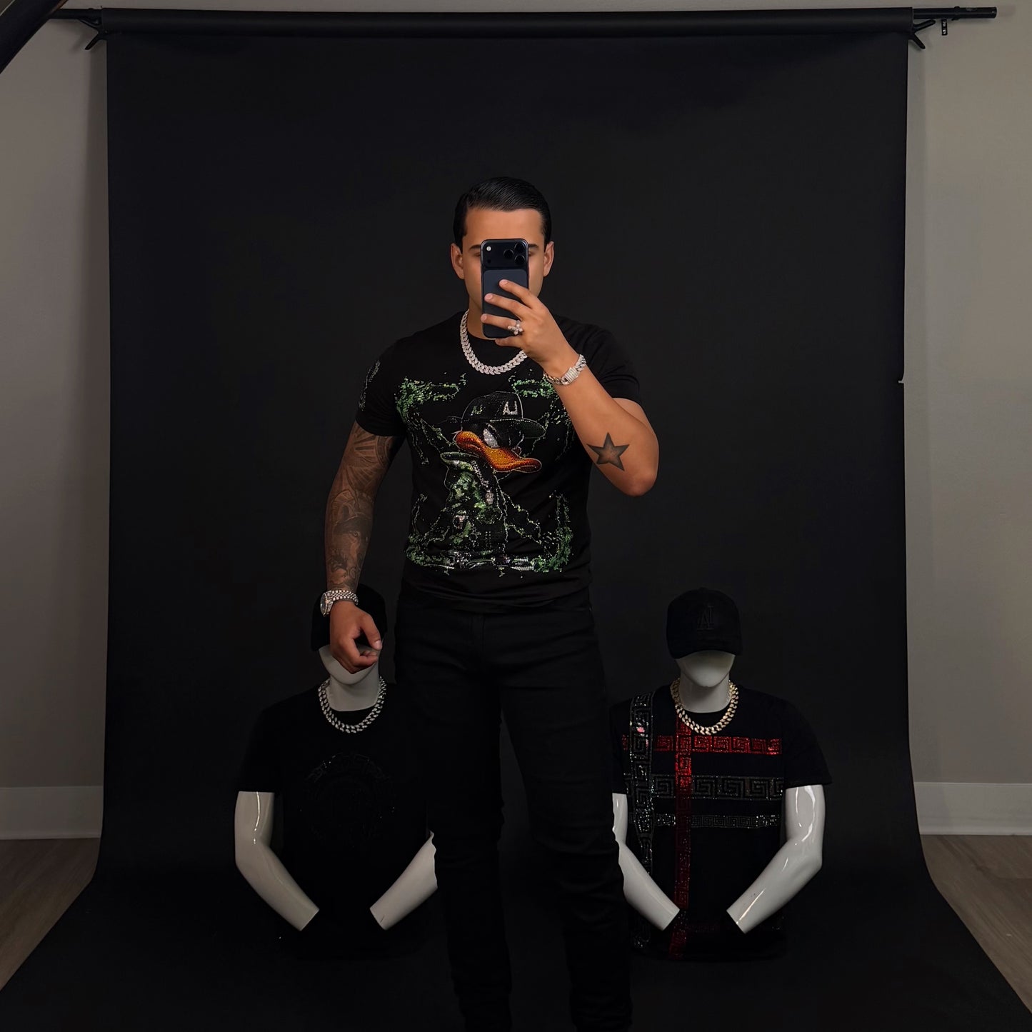Lucky Rhinestone tee