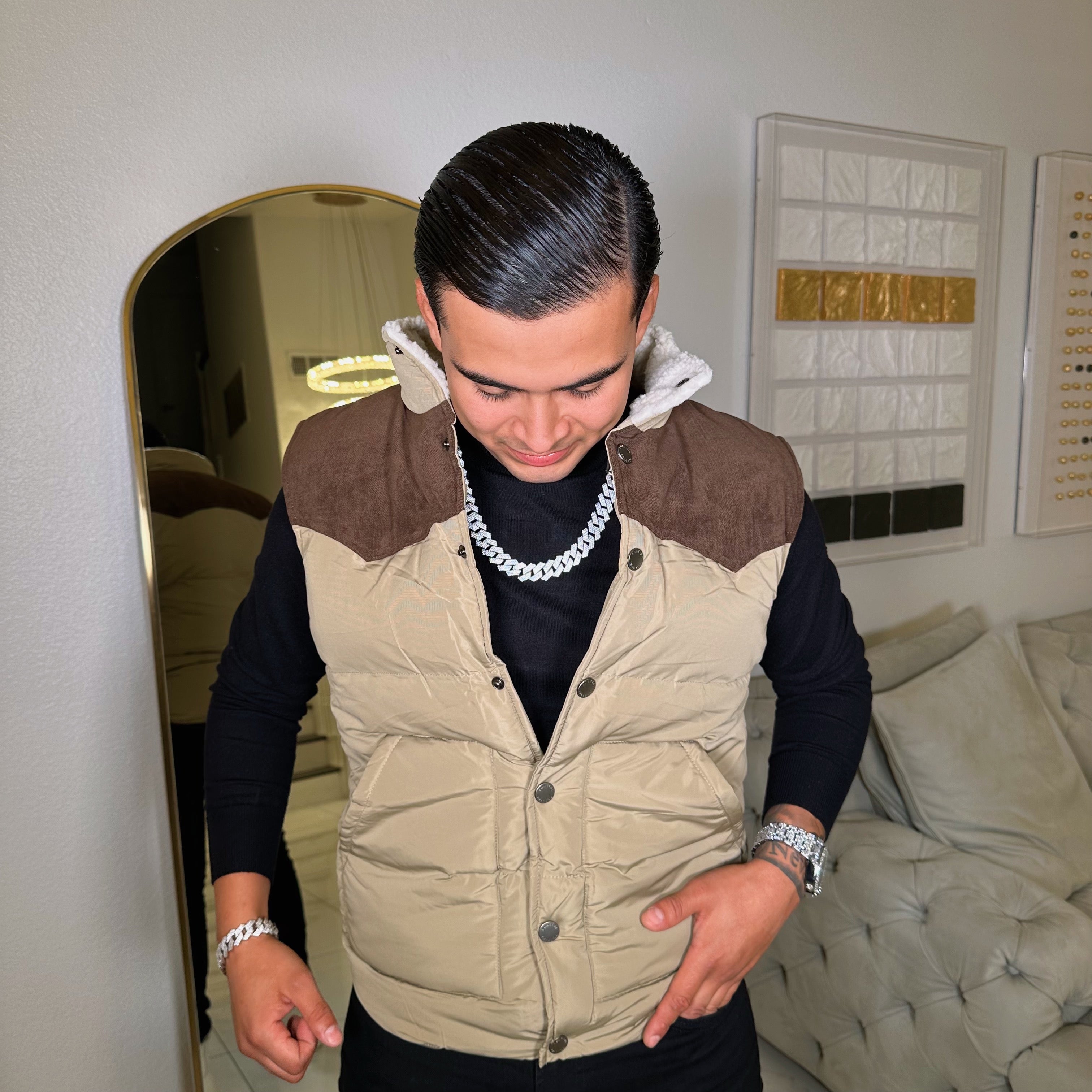 Muniz vest/beige