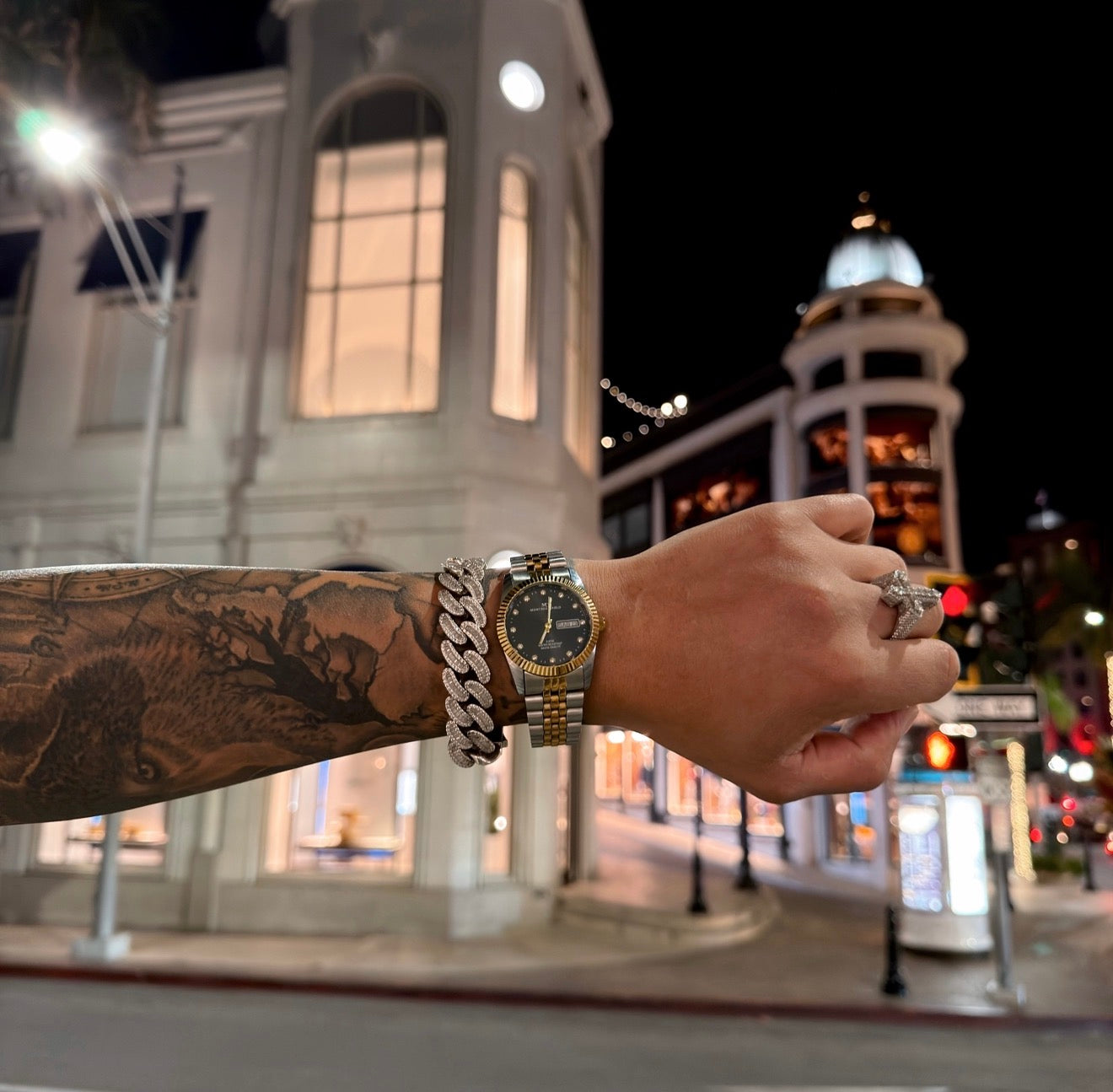 Rolly Watch Negro
