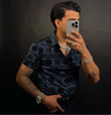 Efraín Short Sleeve Navy Shirt