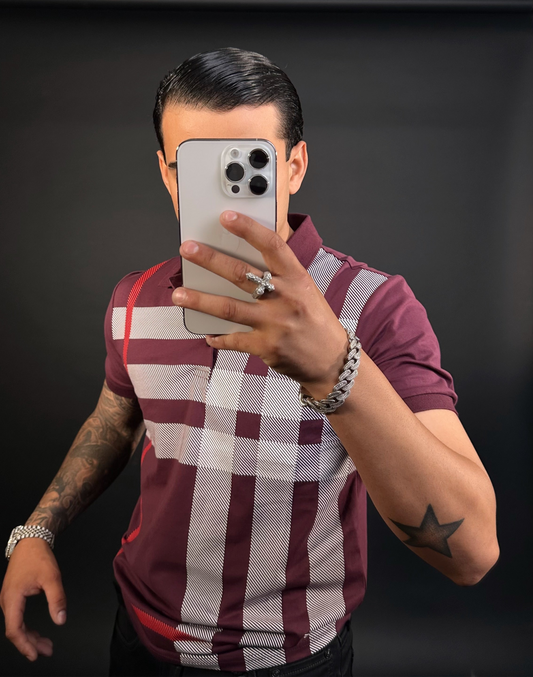 Venegas Polo/Burgundy