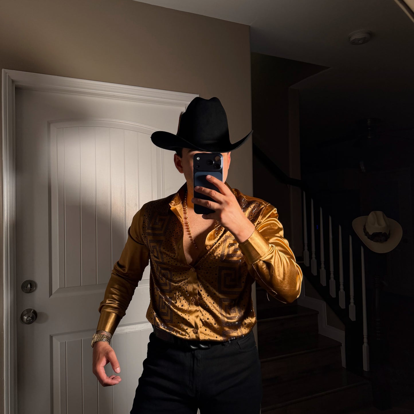 Braulio Rhinestone Shirt