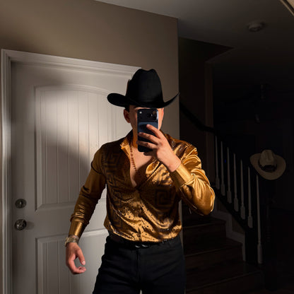 Braulio Rhinestone Shirt