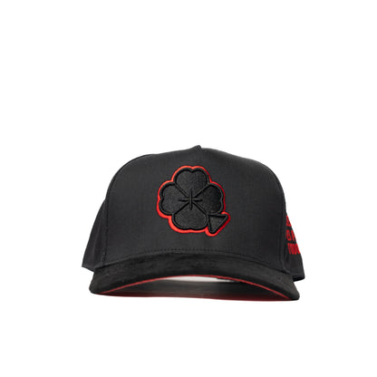 Trebol Hat Black/Red