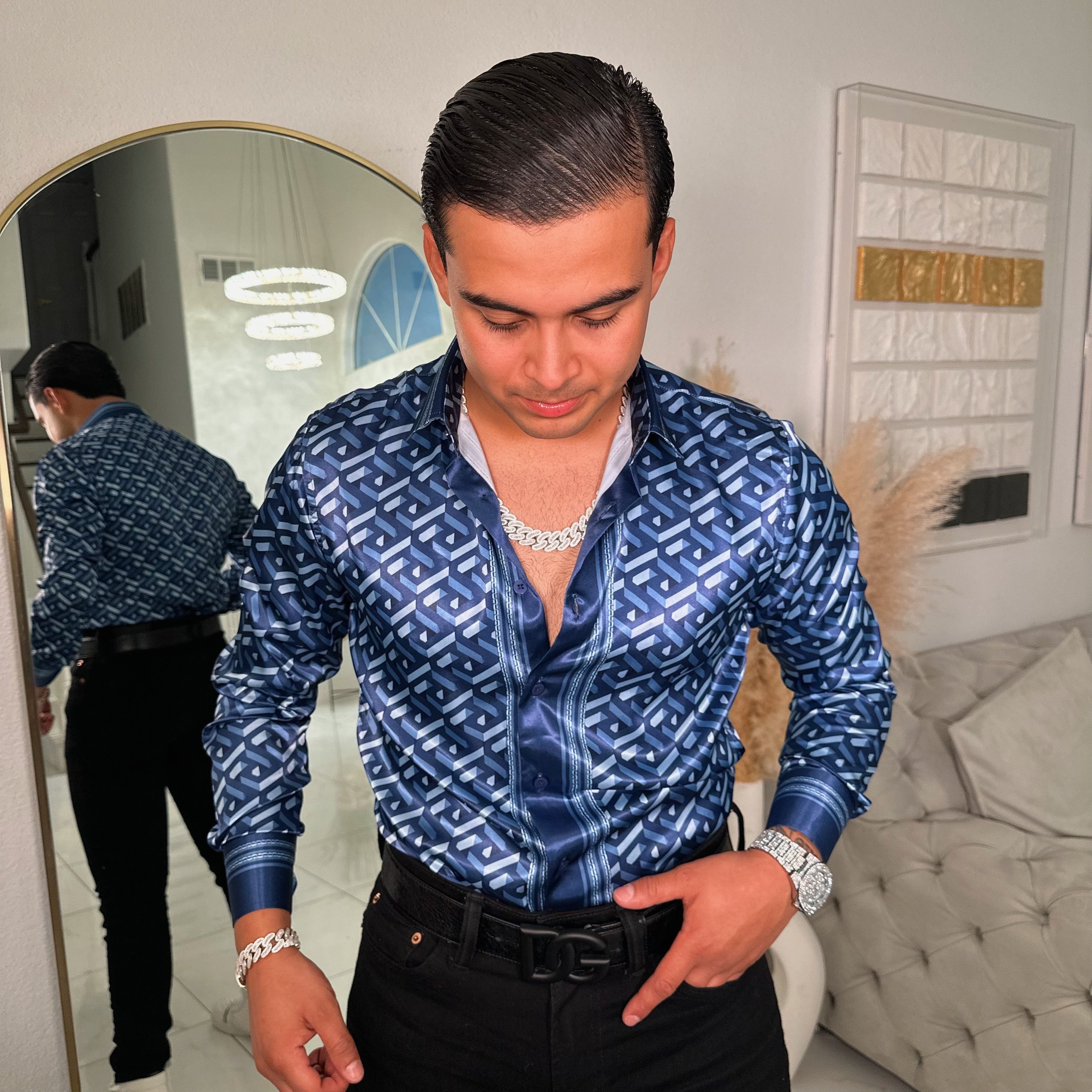 Ezequiel shirt Blue