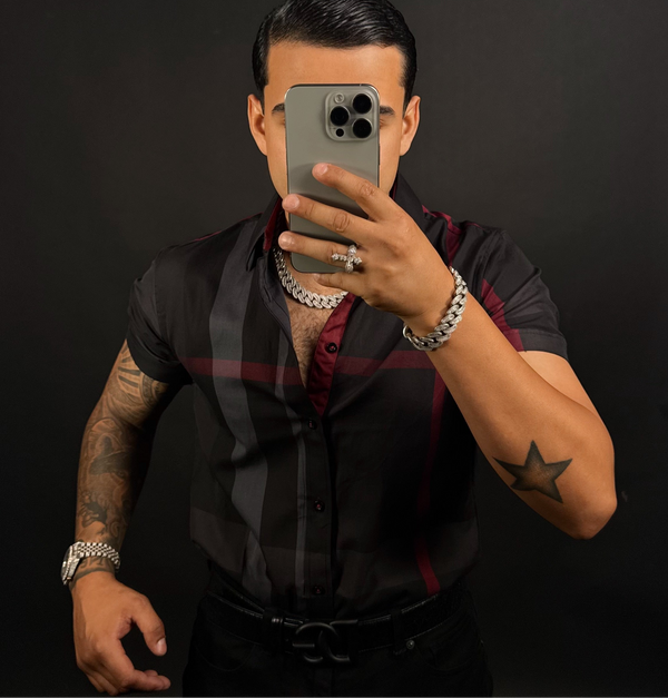Baldo Shirt Short Sleeve Gray