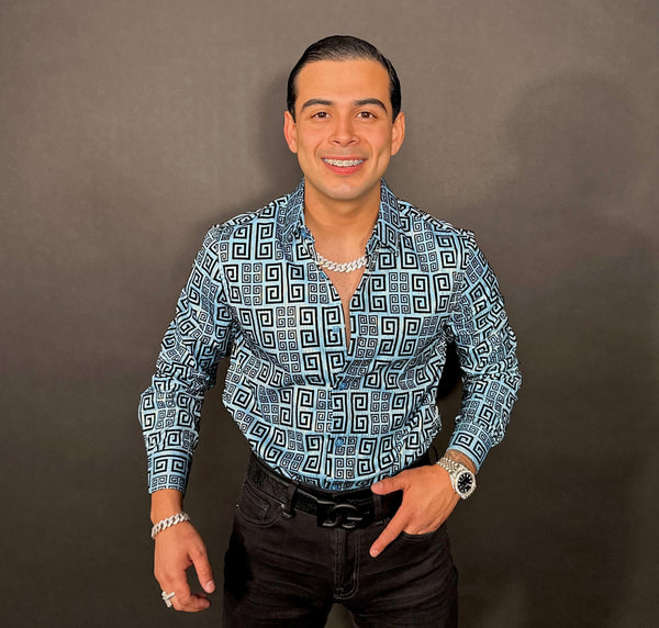 Fajado Shirt blue