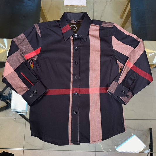 Joaquín vol.4 shirt KIDS Black/Brown