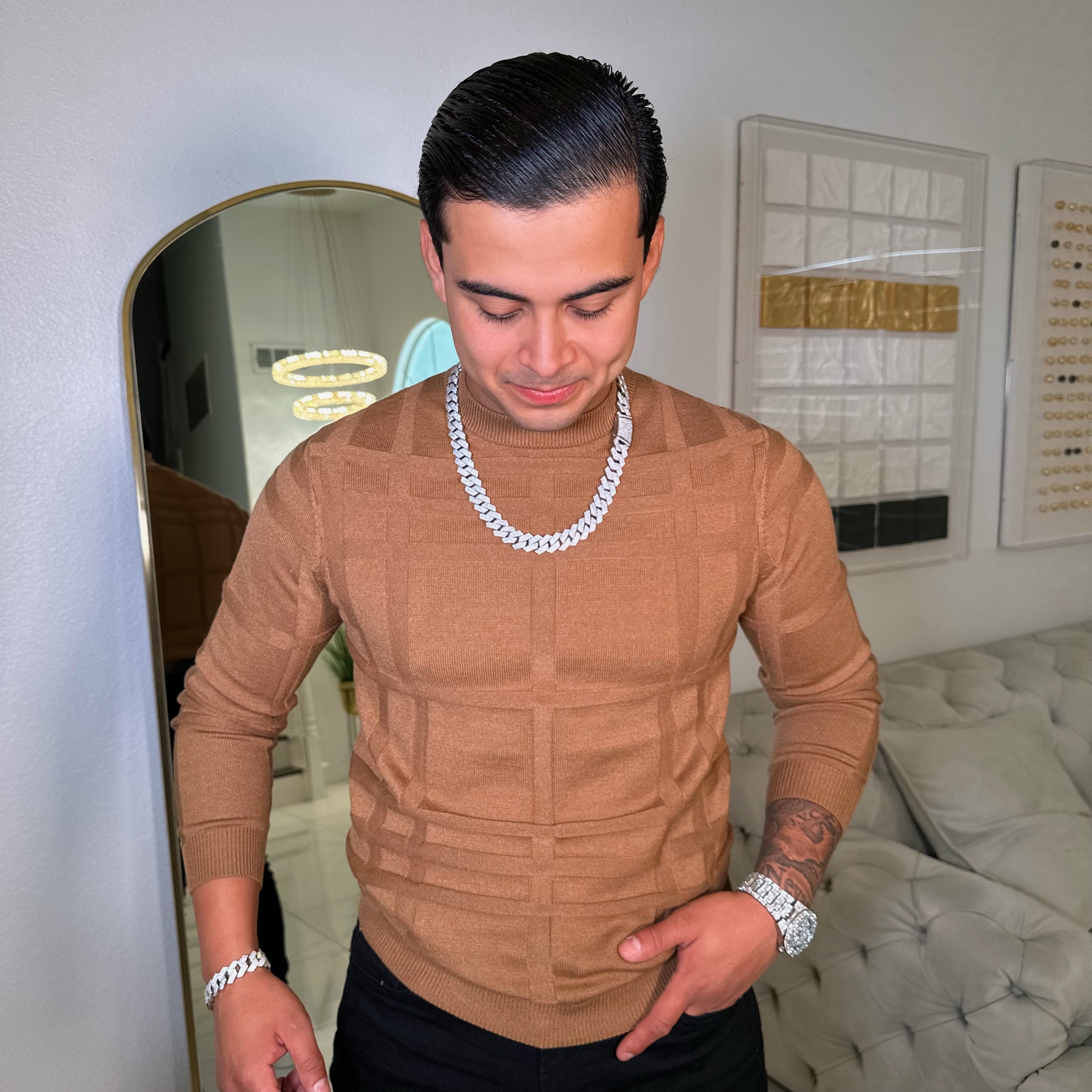 Martín sweater-Khaki