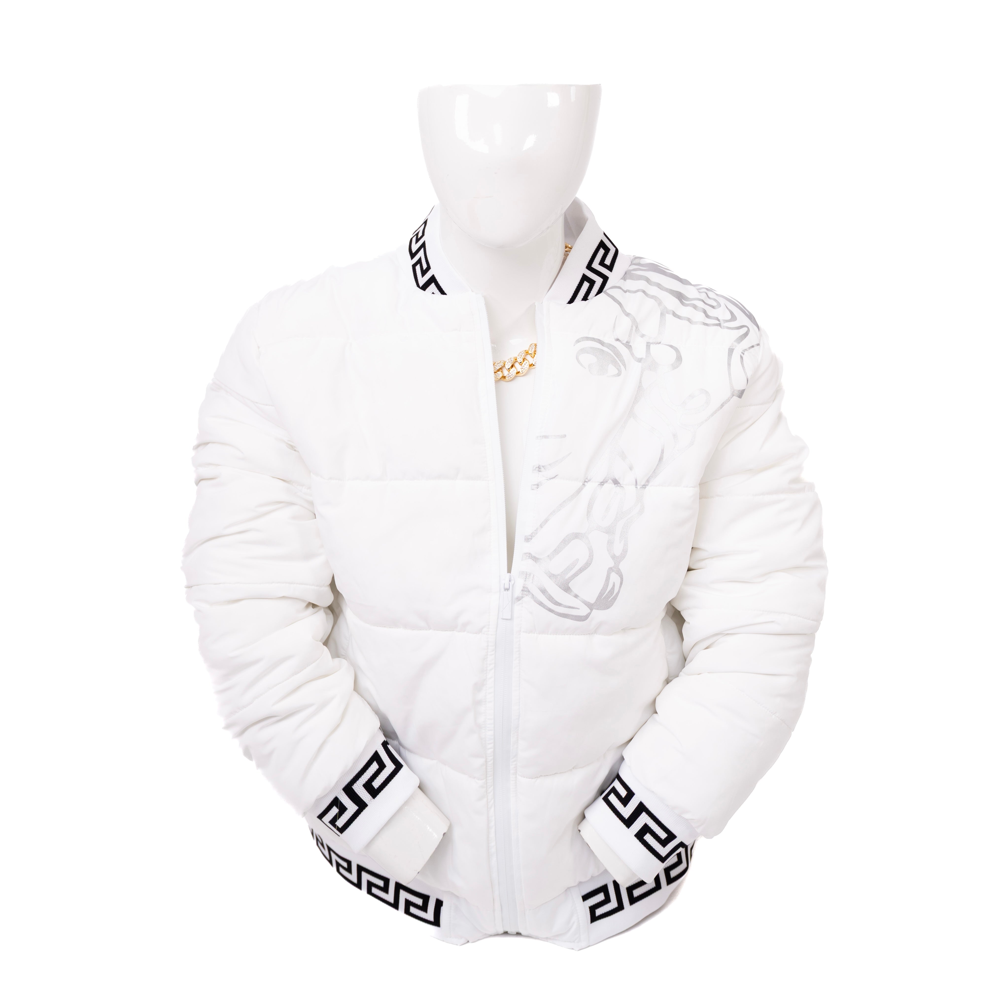 Medusa jacket/white