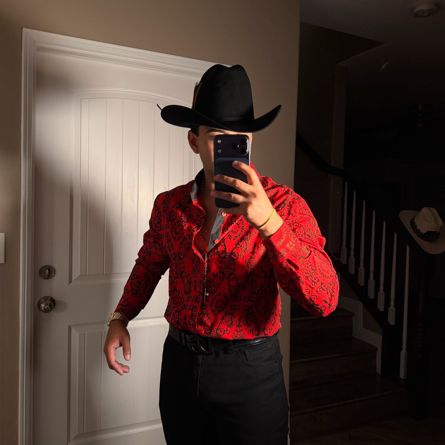 Italiano Shirt Red/Gold