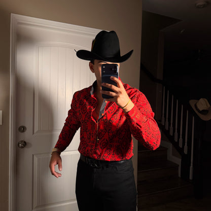 Italiano Shirt Red/Gold