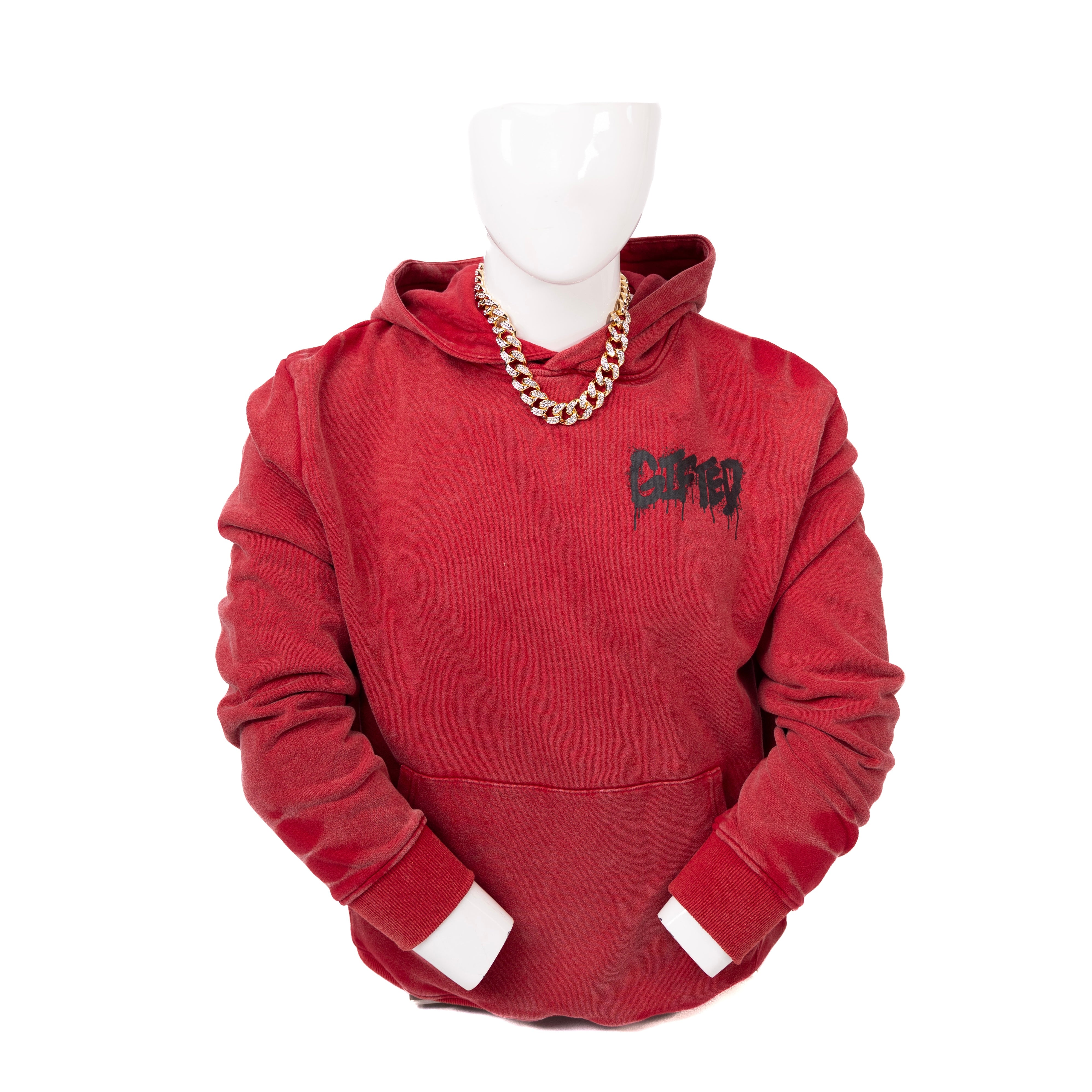 Graffiti sweater/Red