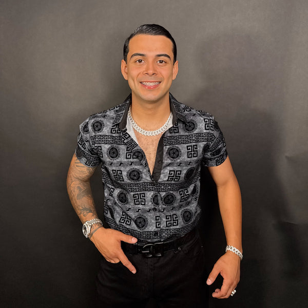 Efrain Shirt Short Sleeve Black
