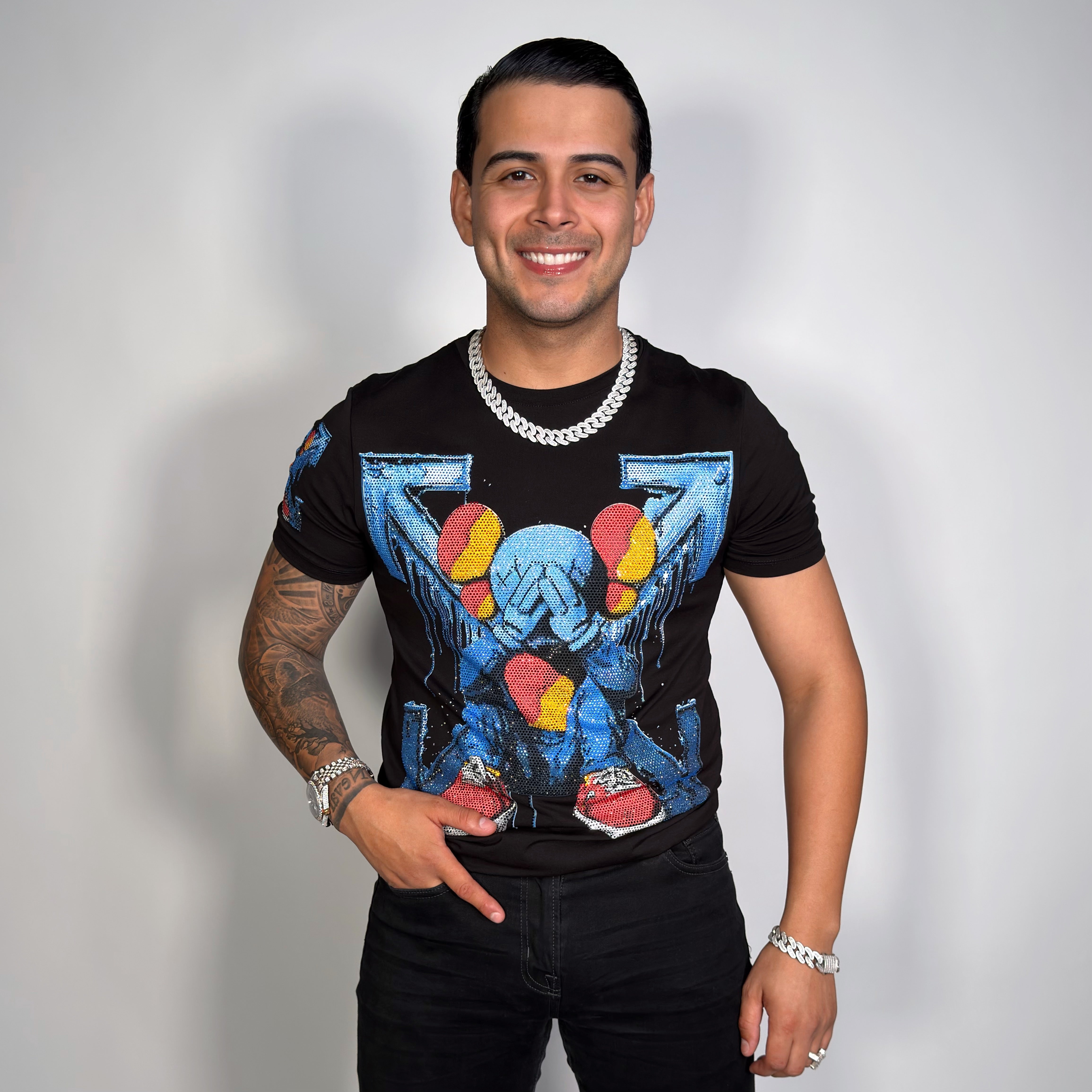 Willy Rhinestone tee